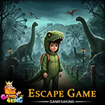 G4K Dino Costume Boy Escape