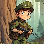 G4K Brave Soldier Kid Escape