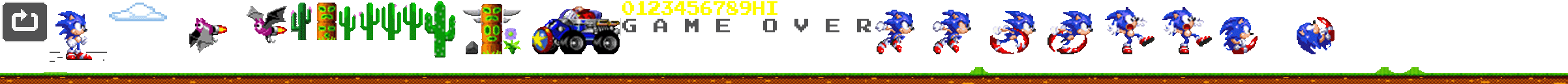 Dino Chrome Online Game Sonic 2